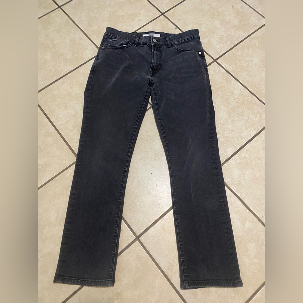Tommy Hilfiger Charcoal Women's Straight Leg Jeans